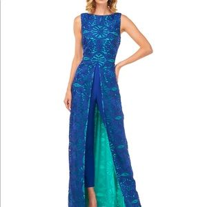 Kay Unger Lace jumpsuit